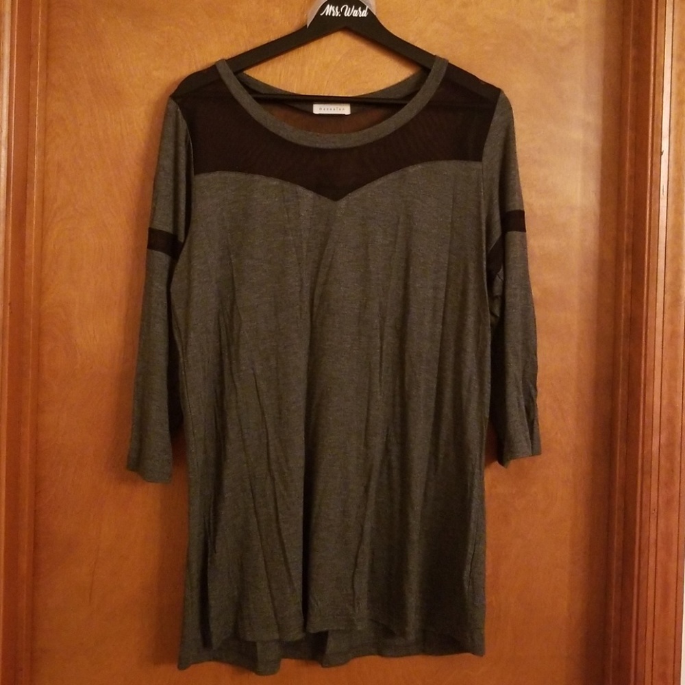 Dark Gray with Mesh Top